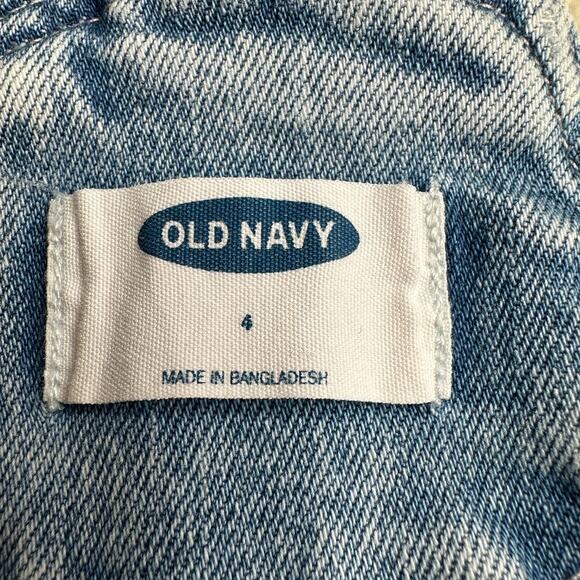 Old Navy: Light Wash Blue Overalls - Picture 3 of 11